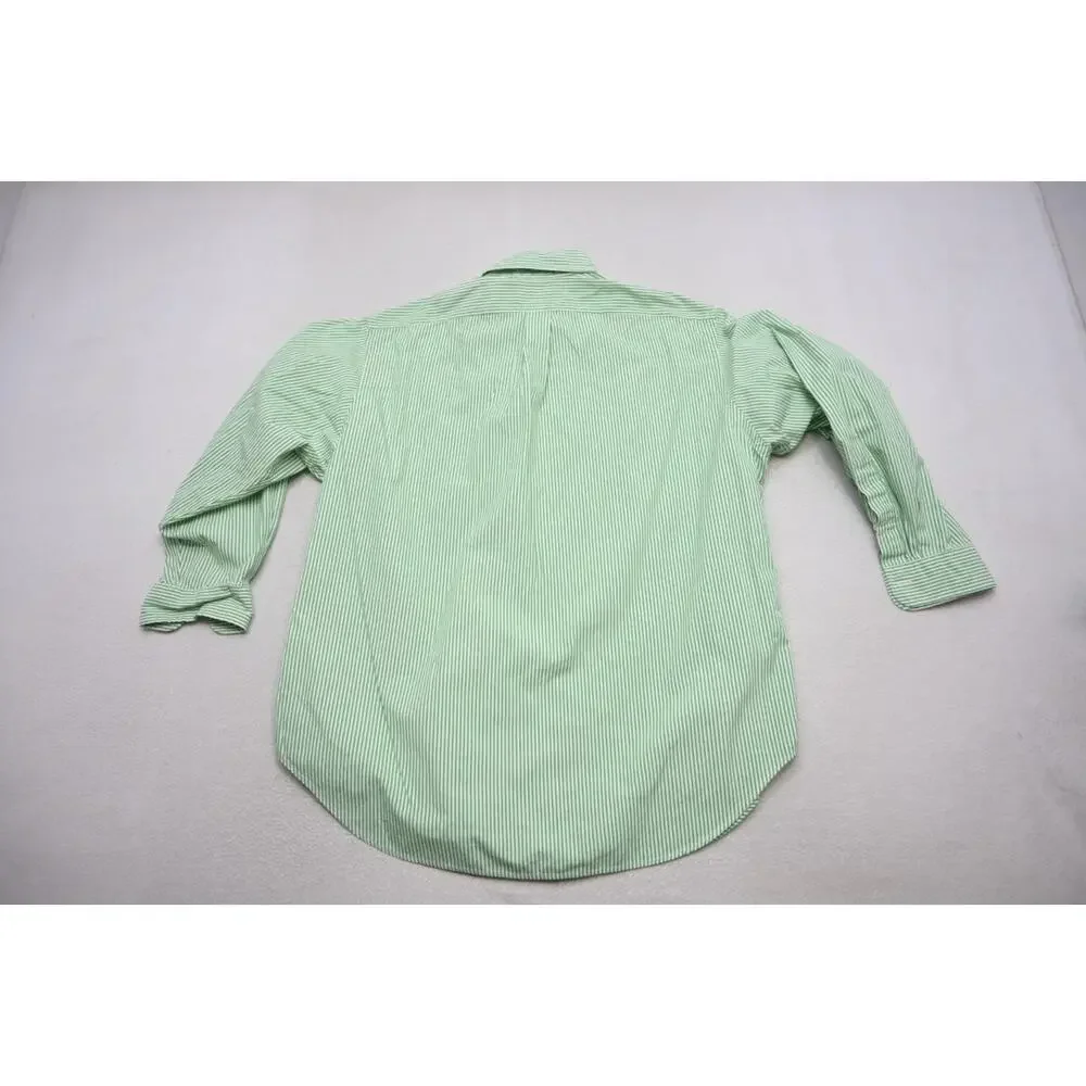 Polo Ralph Lauren Dress Shirt Classic Striped Button Up Mens Size‎ 17.5 32/33 XL